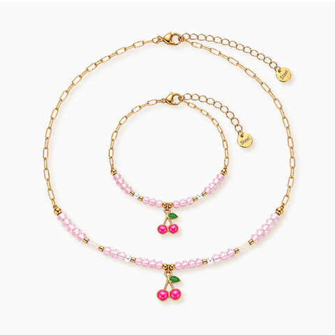Conjunto Cereza Rosa