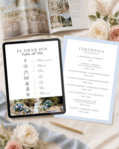 Agenda Planner Boda