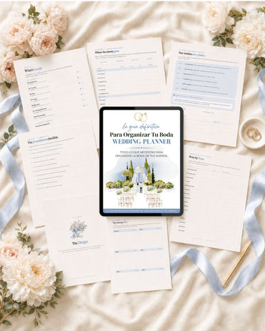 Agenda Planner Boda