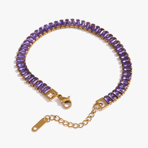 Pulsera Infinity Purple